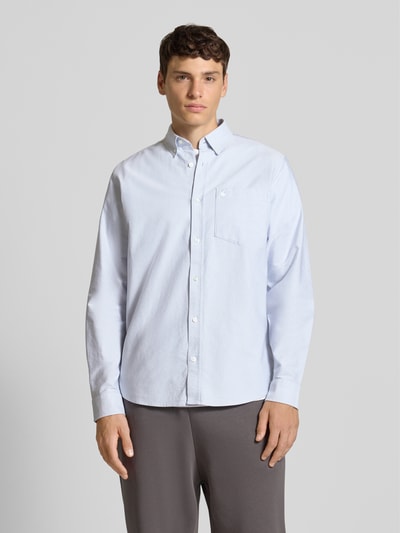 Carhartt Work In Progress Regular Fit Freizeithemd mit Button-Down-Kragen Hellblau 4