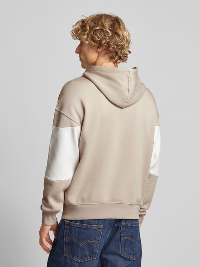 Jack & Jones Hoodie mit Label-Print Modell 'LEGACY' Beige 5