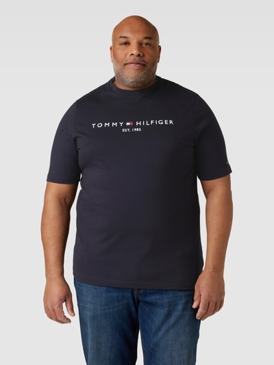 Tommy Hilfiger Big & Tall PLUS SIZE T-Shirt mit Label-Detail Marine 4