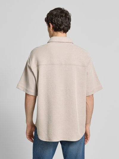 Hugo Blue Regular Fit Freizeithemd mit Brusttasche Modell 'Ebronn' Offwhite 5