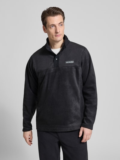 Columbia Fleecepullover mit Stehkragen und Label-Detail Black 4