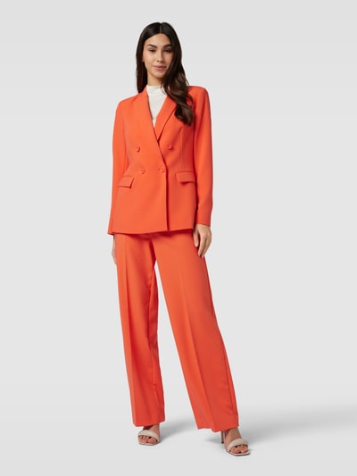 comma Blazer met klepzakken Oranje - 1