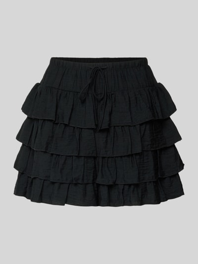 VERO MODA relaxed fit short van viscosemix model 'ZOEY' Zwart - 2