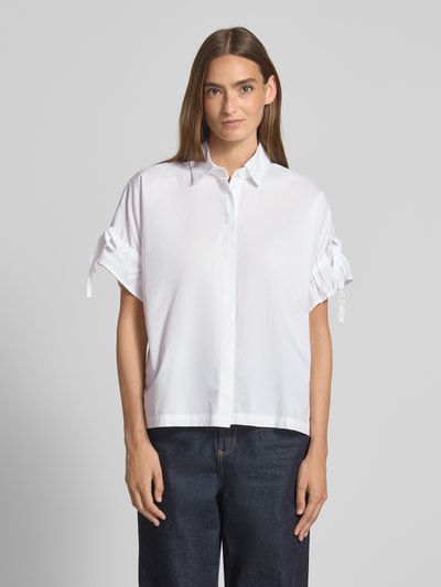 Christian Berg Woman Hemdbluse mit Knopfleiste Weiss 4