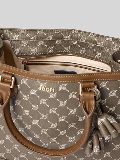 JOOP! Handtas met labeldetail, model 'cortina' Leem - 5