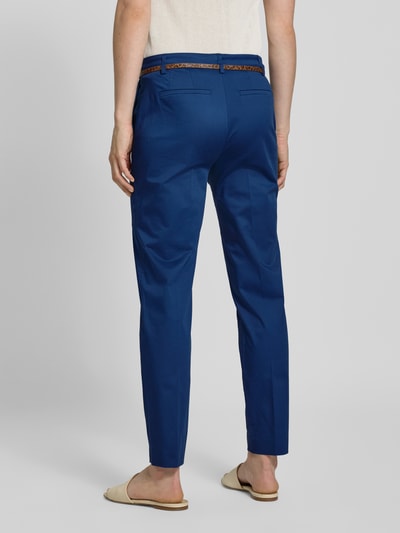 Christian Berg Woman Slim Fit Stoffhose mit verkürztem Schnitt Blau 5