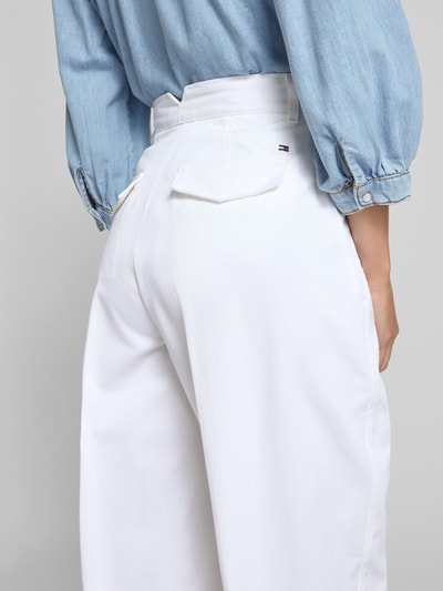 Tommy Hilfiger Relaxed Fit Chino aus reiner Baumwolle Weiss 3