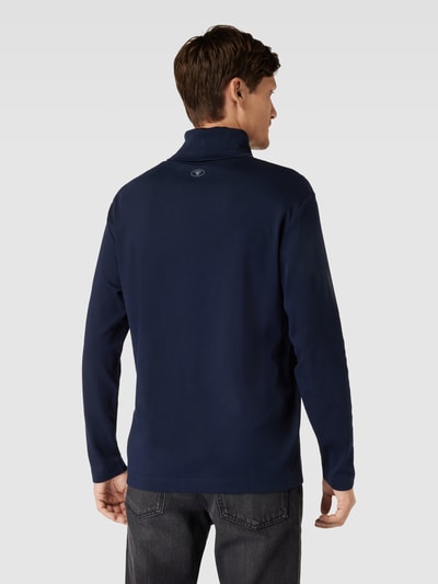 Tom Tailor Longsleeve mit Rollkragen Dunkelblau 5