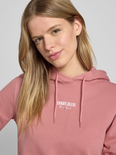 Tommy Jeans Regular Fit Hoodie aus reiner Baumwolle Rostrot 3