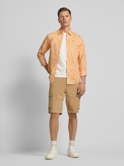 Napapijri Regular Fit Bermudas mit Cargotaschen Modell 'HORTON' Beige 1