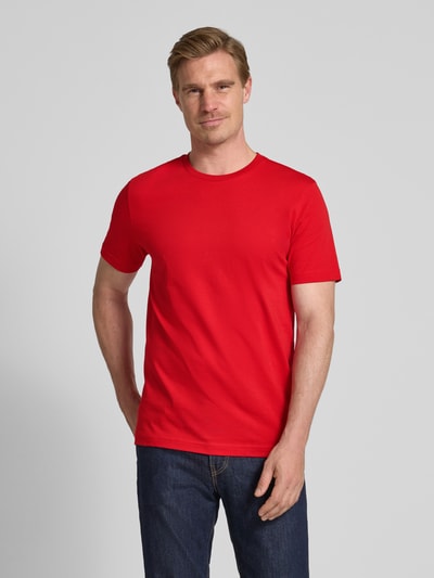 Christian Berg Men T-Shirt mit Rundhalsausschnitt Dunkelrot 4