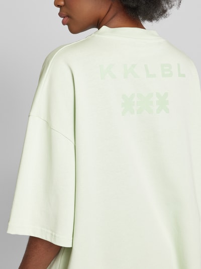 Karo Kauer Oversized T-Shirt mit Rundhalsausschnitt Mint 3