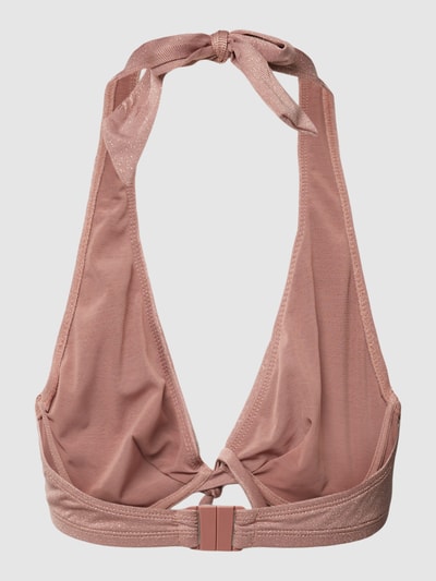 Esprit Bikini-Oberteil mit Effektgarn Modell 'YALONG BEACH' Mauve 3