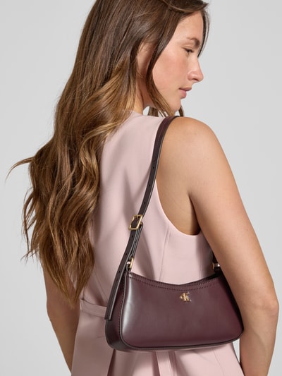 CK Calvin Klein Handtasche mit Label-Detail Bordeaux 1
