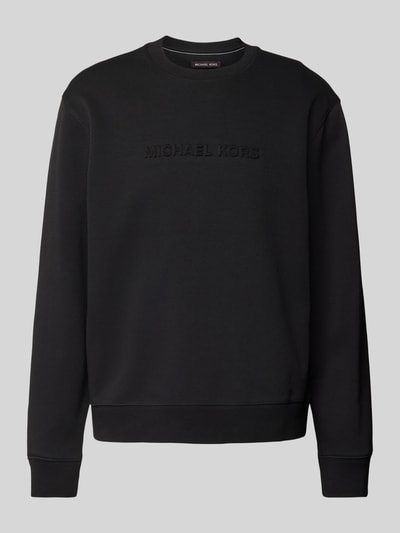 Michael Kors Sweatshirt mit Label-Detail Black 2