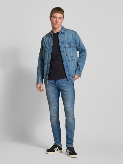 G-Star Raw Skinny Fit Jeans mit Eingrifftaschen Hellblau 1