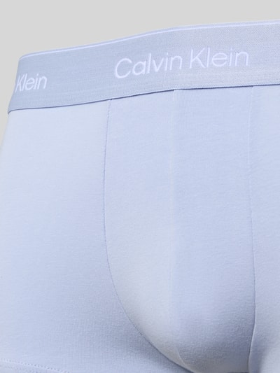 Calvin Klein Underwear Slim Fit Trunk mit Logo-Detail im 5er-Pack Blau 2