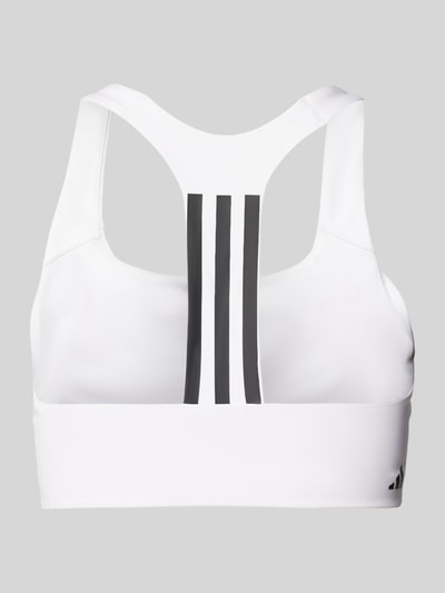 ADIDAS SPORTSWEAR Bustier mit labeltypischen Streifen Offwhite 3