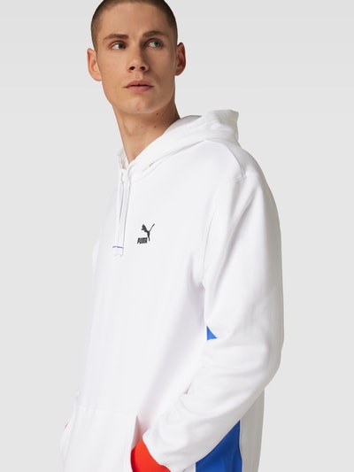 PUMA PERFORMANCE Hoodie mit Känguru-Tasche Weiss 3