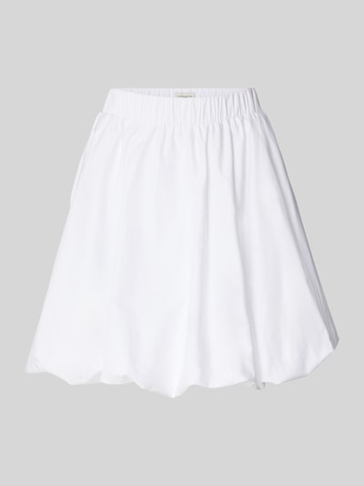 Copenhagen Muse Minirok van viscose met elastische band, model 'SHIRLEY' Offwhite - 2