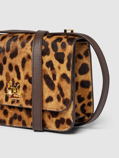 Lauren Ralph Lauren Crossbody Bag mit Animal-Print Modell 'SOPHEE' Black 3