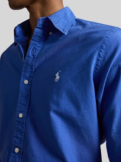 Polo Ralph Lauren Regular Fit Freizeithemd aus reiner Baumwolle Jeansblau 3