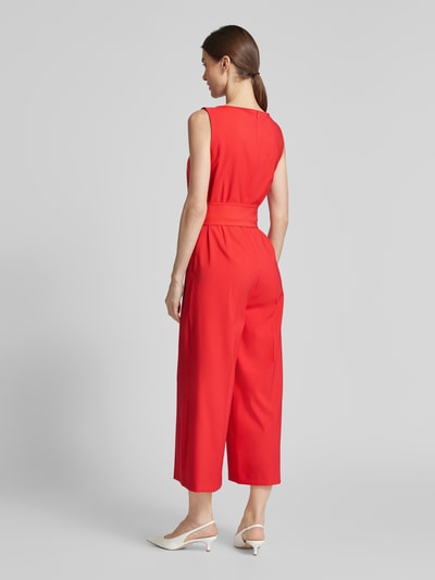 Betty Barclay Jumpsuit mit Bindegürtel Rot 5