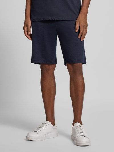 Tommy Hilfiger Regular Fit Bermudas aus Baumwoll-Mix Marine 4