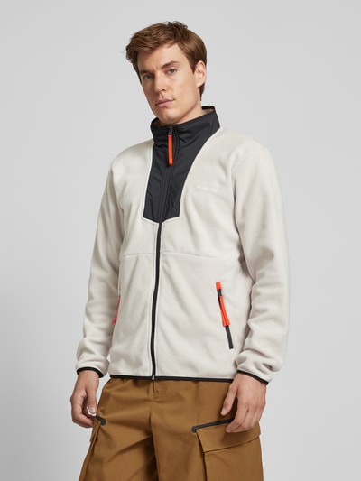 COLUMBIA Fleecejacke mit Label-Patch Modell 'SEQUOIA' Offwhite 4