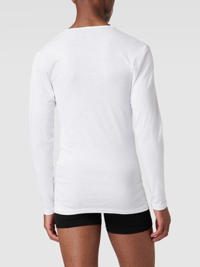 Mey Longsleeve aus Baumwolle Weiss 4