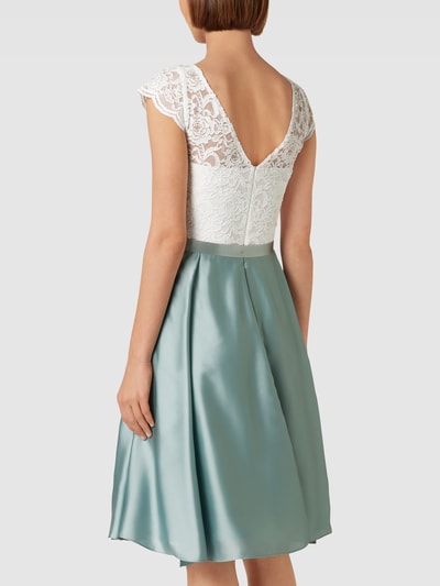 Jake*s Cocktail Cocktailkleid mit Spitzenbesatz Mint 5