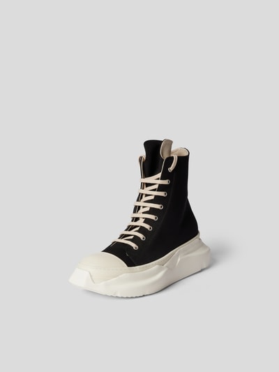 Rick Owens High-Top-Sneaker mit Plateausohle Schwarz 2