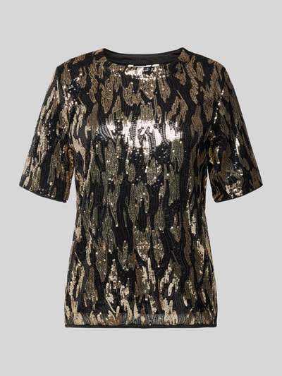 B.Young T-Shirt mit Pailletten Modell 'REI TOP' Gold 1