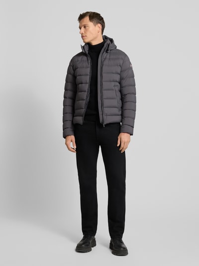 Colmar Originals Gewatteerd jack met capuchon Antraciet - 1