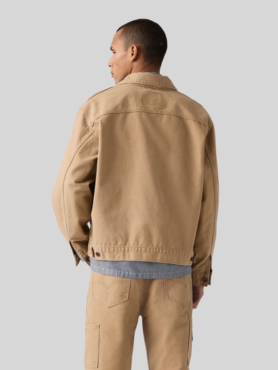 Levi's® Jeansjacke mit Label-Patch Modell 'SUNRISE' Beige 5