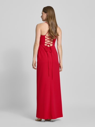Jake*s Cocktail Abendkleid mit Wasserfall-Ausschnitt Rot 5