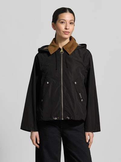 Barbour Kurtka funkcjonalna z wodoodpornego materiału o kroju regular fit model 'WEAVER' Czarny 4