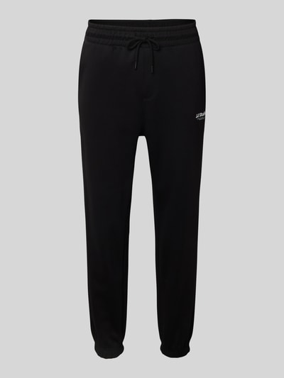 Jack & Jones Regular Fit Sweatpants mit elastischen Bund Modell 'KANE' BLACK 2