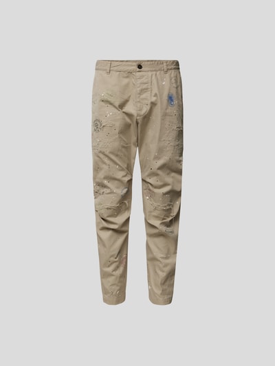 Dsquared2 Regular Fit Chino im Used-Look Beige 2