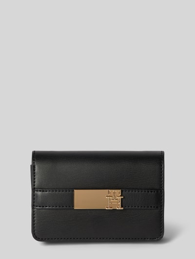 Tommy Hilfiger Portemonnaie mit Label-Details Modell 'HERITAGE' Black 1