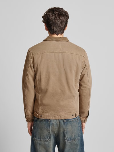 Jack & Jones Jeansjack met borstzakken, model 'JEAN' Beige - 5