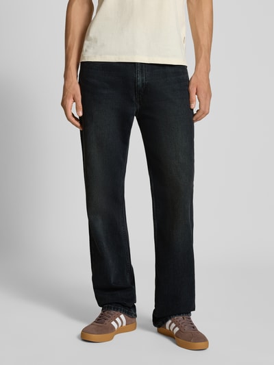 Levi's® Loose Straight Fit Jeans mit Eingrifftaschen Modell '565' Dunkelgrau 4