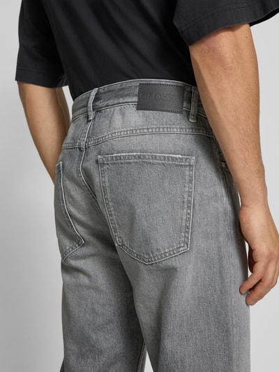 Closed Straight Fit Jeans aus reiner Baumwolle Mittelgrau 3