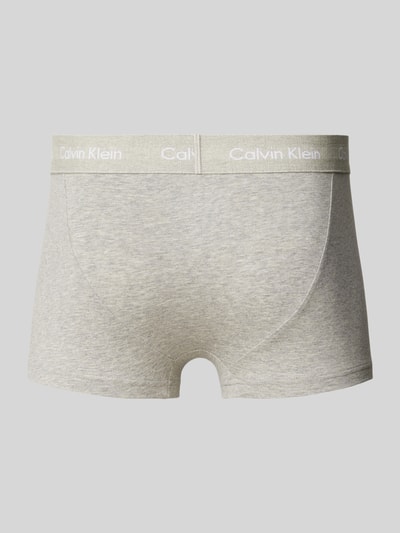 Calvin Klein Underwear Trunks mit Label-Bund im 3er-Pack Jeansblau 3