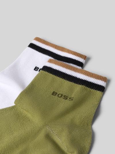 BOSS Socken im 2er-Pack mit Logo-Detail Gruen 2