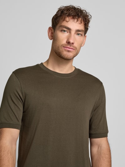 Cinque T-Shirt mit Rundhalsausschnitt Modell 'Badi' Oliv 3