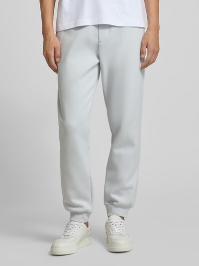 MCNEAL Spodnie dresowe z elastycznym pasem i kieszenią z tyłu Jasnoniebieski 4