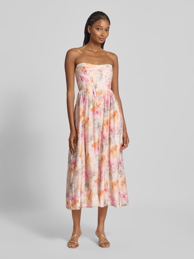 Bardot Abendkleid im Off-Shoulder-Look Modell 'LOLA' Orange 4