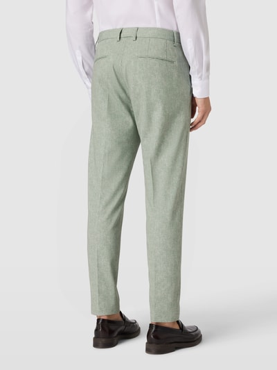 Cinque Pantalon met streepmotief, model 'Salto' Lindegroen - 5