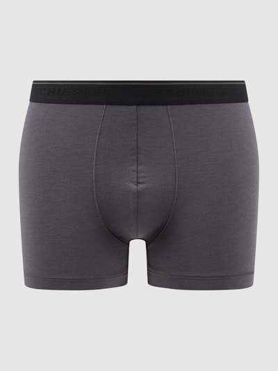 Schiesser Personal Fit Trunks aus Viskosemischung - atmungsaktiv Dunkelgrau 1